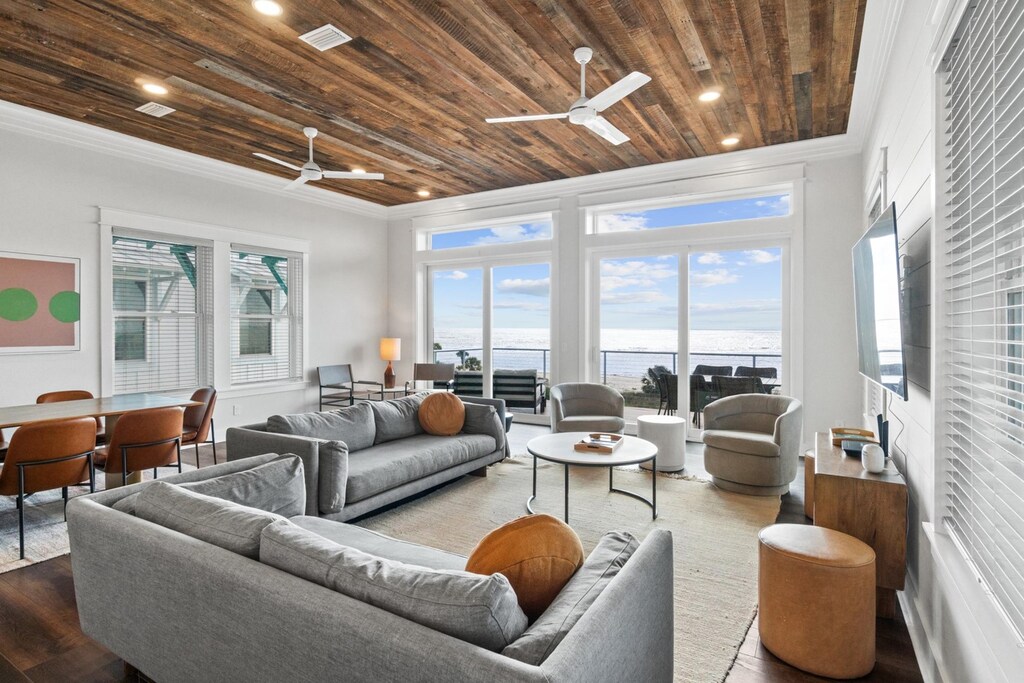 Living Area with Balcony