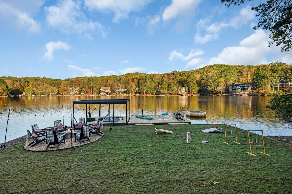 Your ultimate getaway awaits with endless backyard fun and serene lakefront activities—let the good times roll!