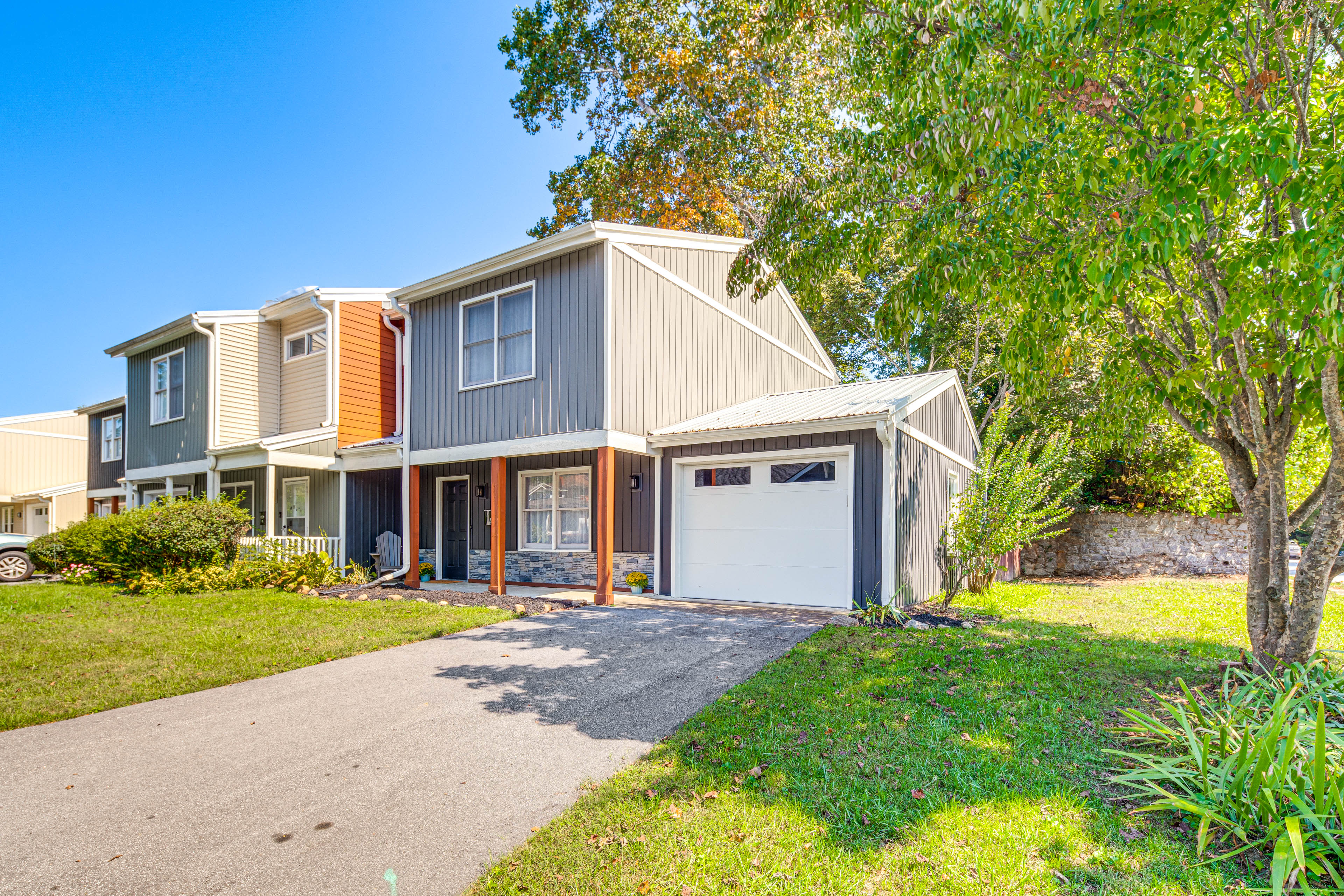 Property Image 2 - Walk to Main St Hendersonville: Chic Home w/ Yard