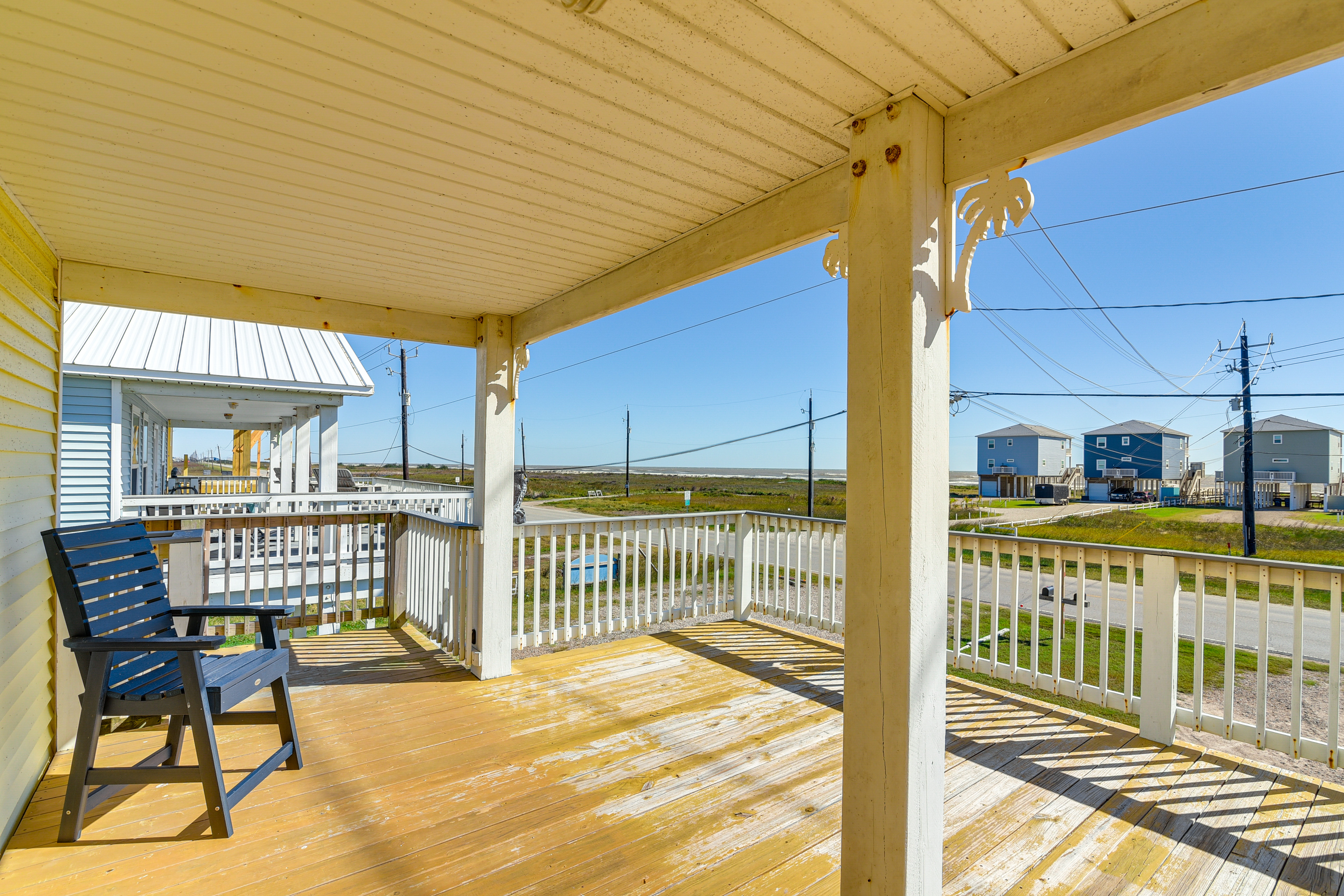 Property Image 2 - Walk to Beach: Gulf-View Home in Surfside Beach!