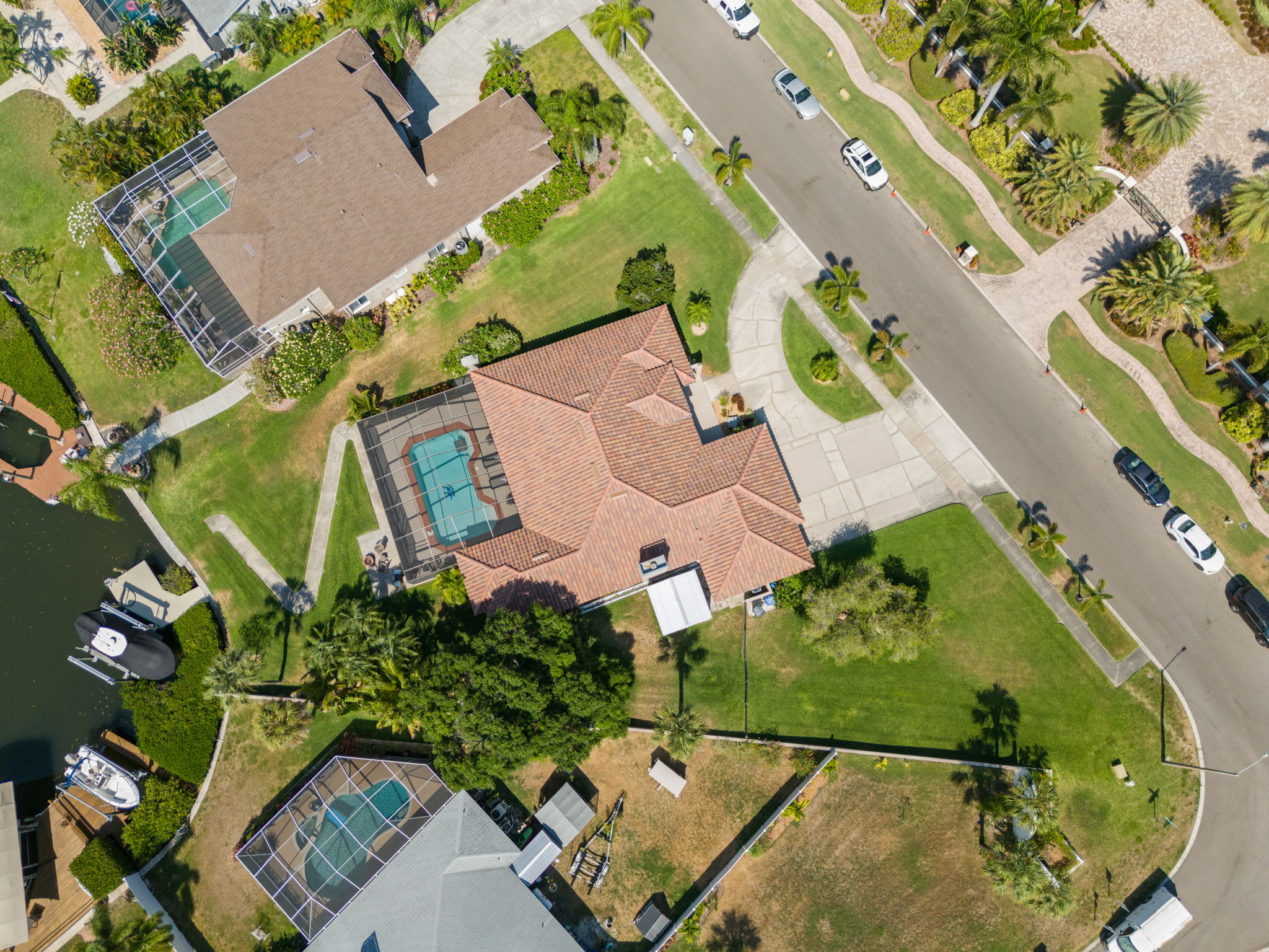 Aerial View of Property