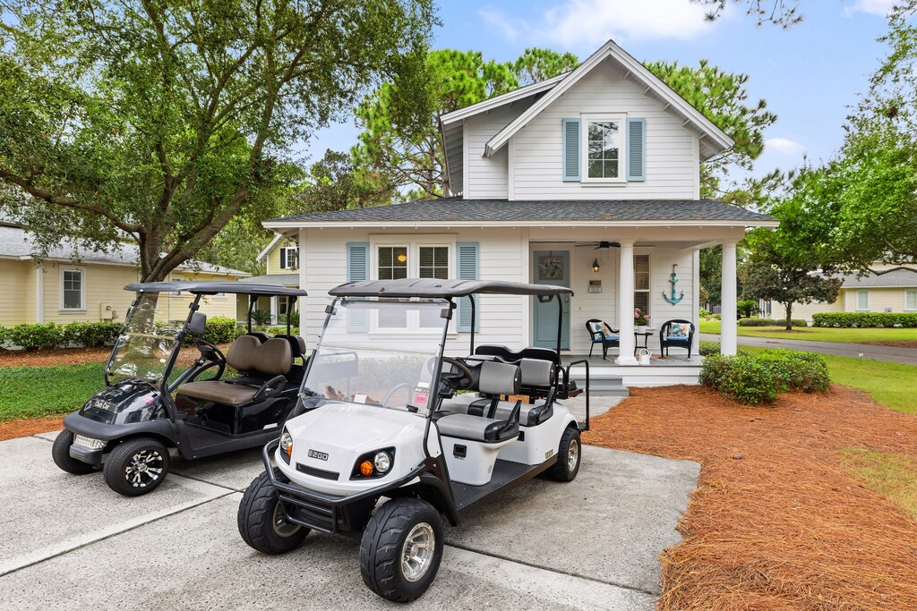 6 person cart with optional 4
