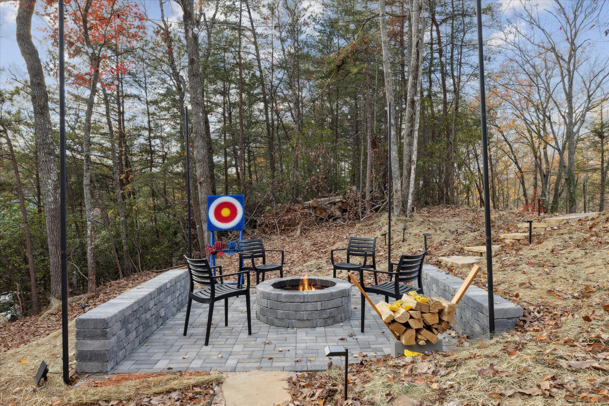 Property Image 2 - Brand New! Hot Tub, Axe Throwing, Firepit, Arcade