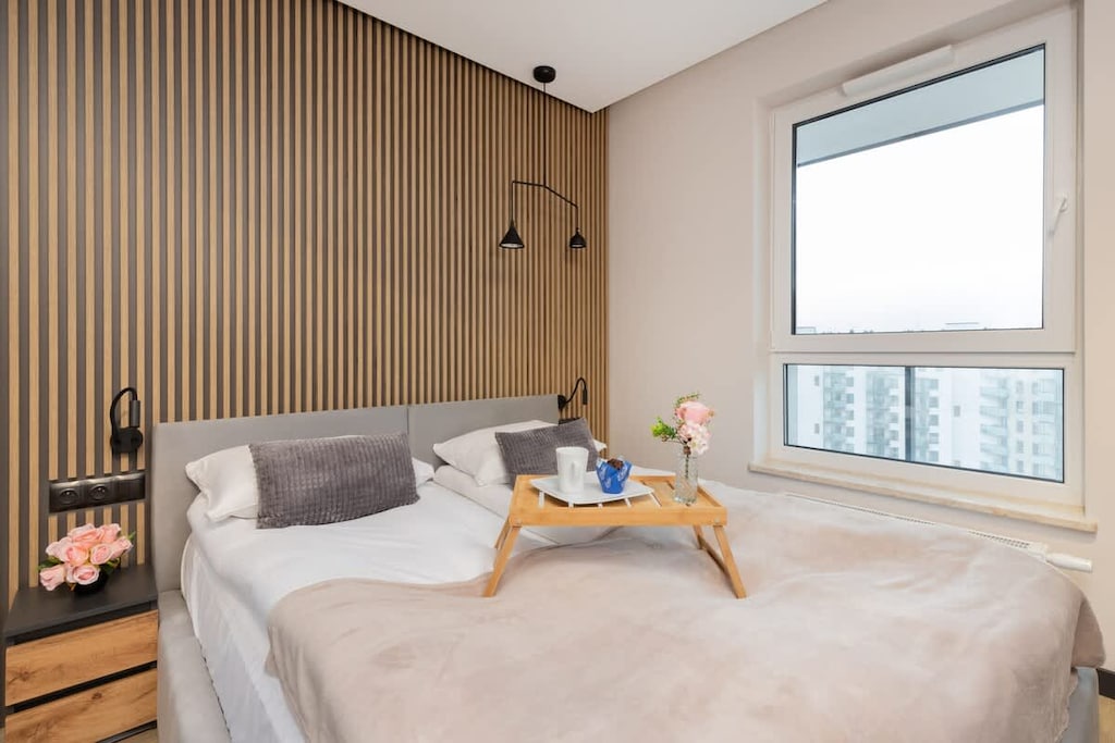 Bedroom with wardrobe