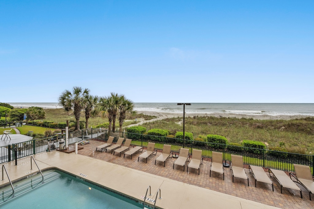 Oceanfront Balcony View