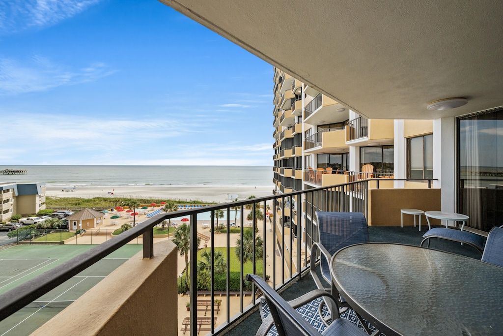 Private Ocean View Balcony
