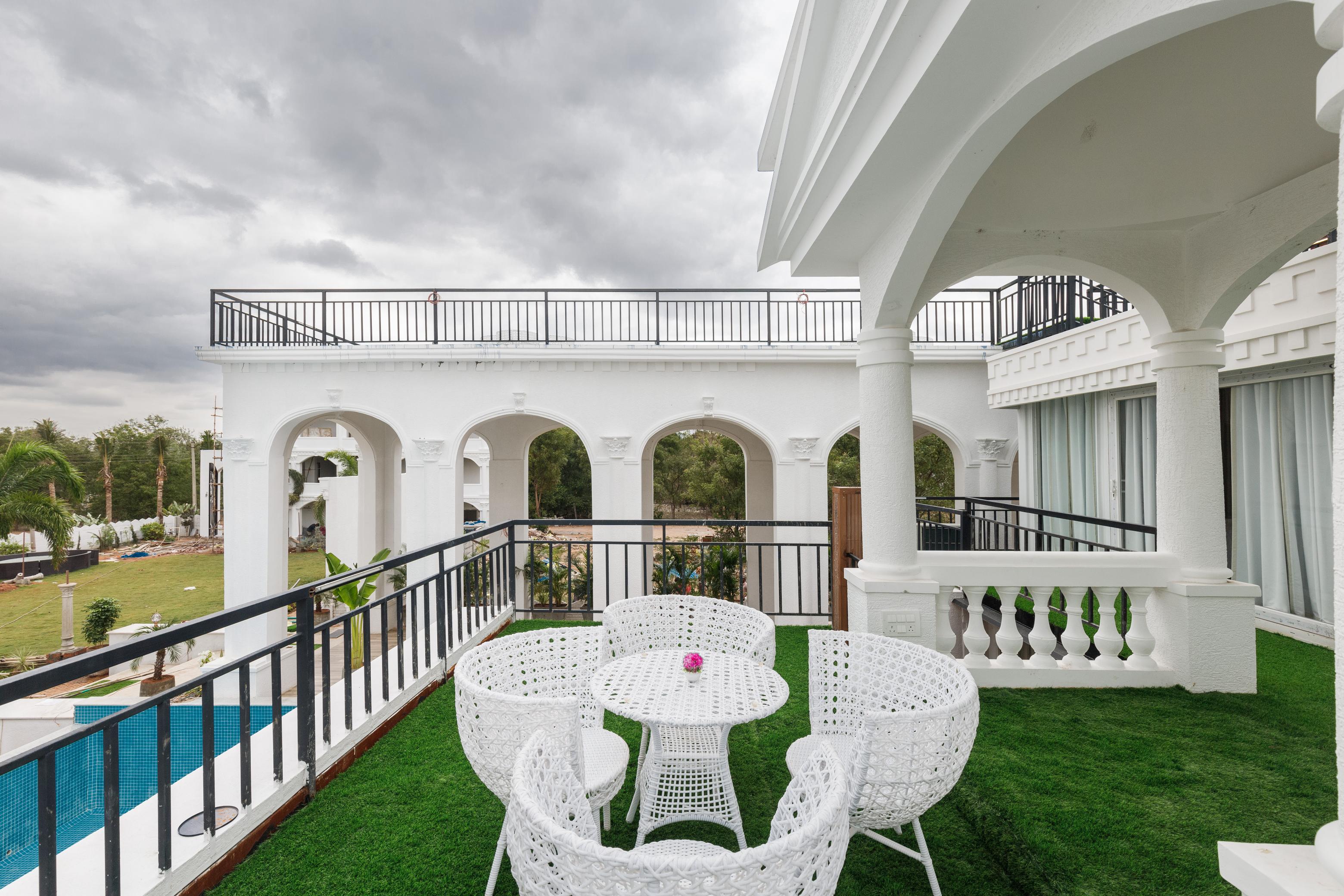 Property Image 1 - White Palace by StayJade|Pool|Gazebo|7BHK|Bonfire