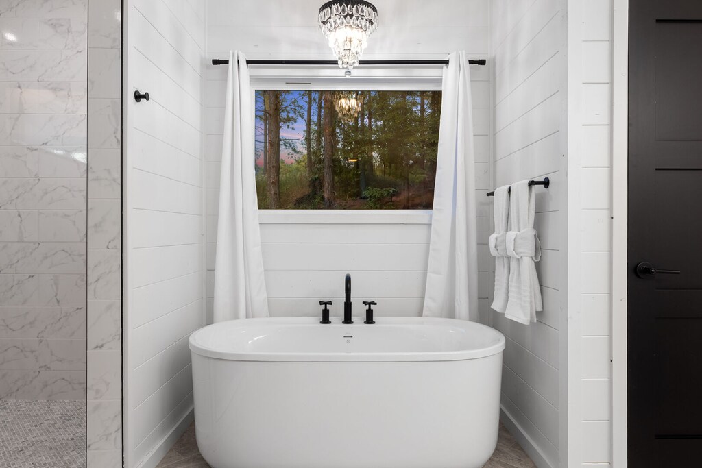 Beautiful soaking tub