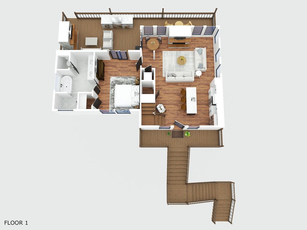 Cozy Bear Retreat floor plan