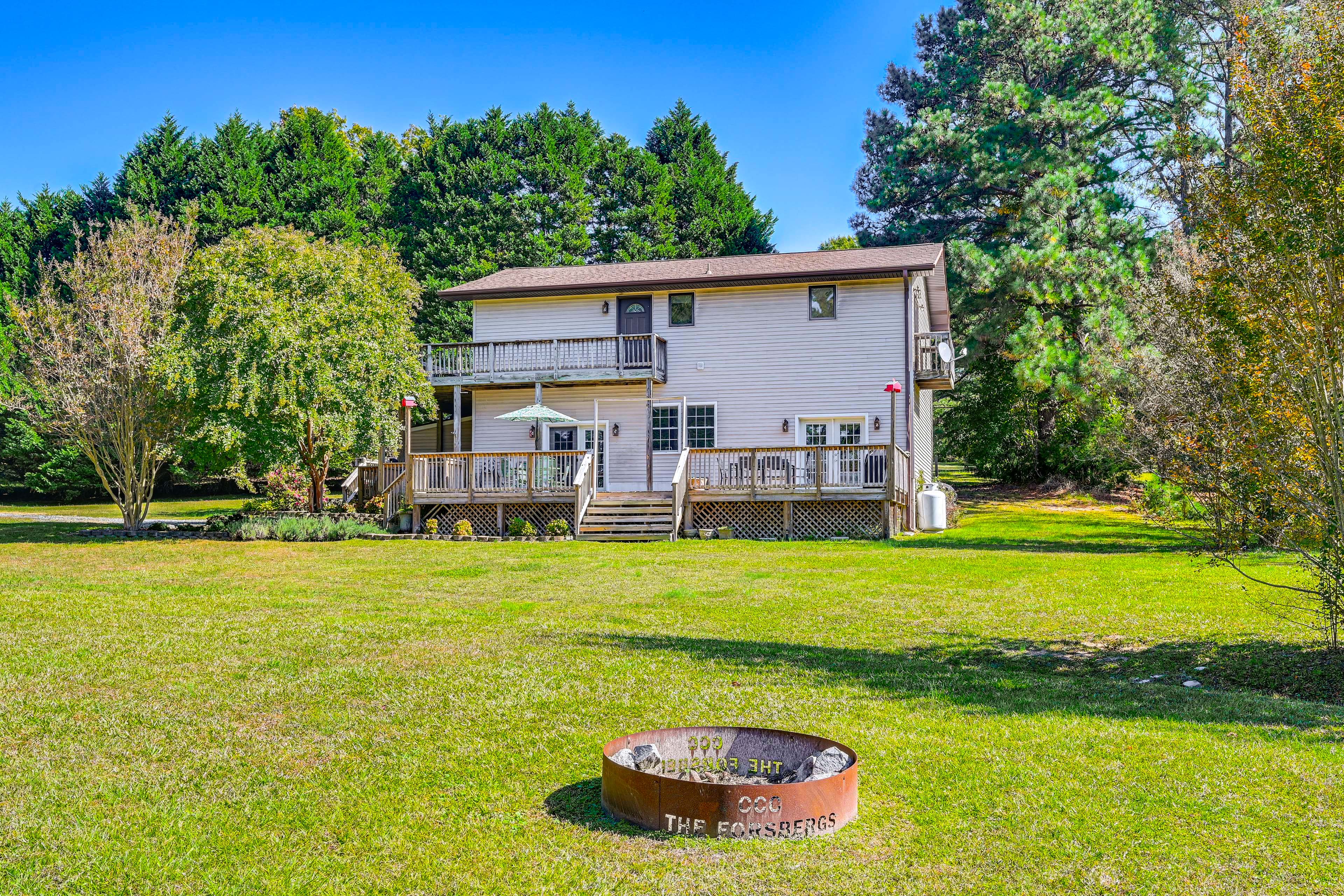 Property Image 2 - Pet-Friendly Home on Lake Gaston w/ Furnished Deck