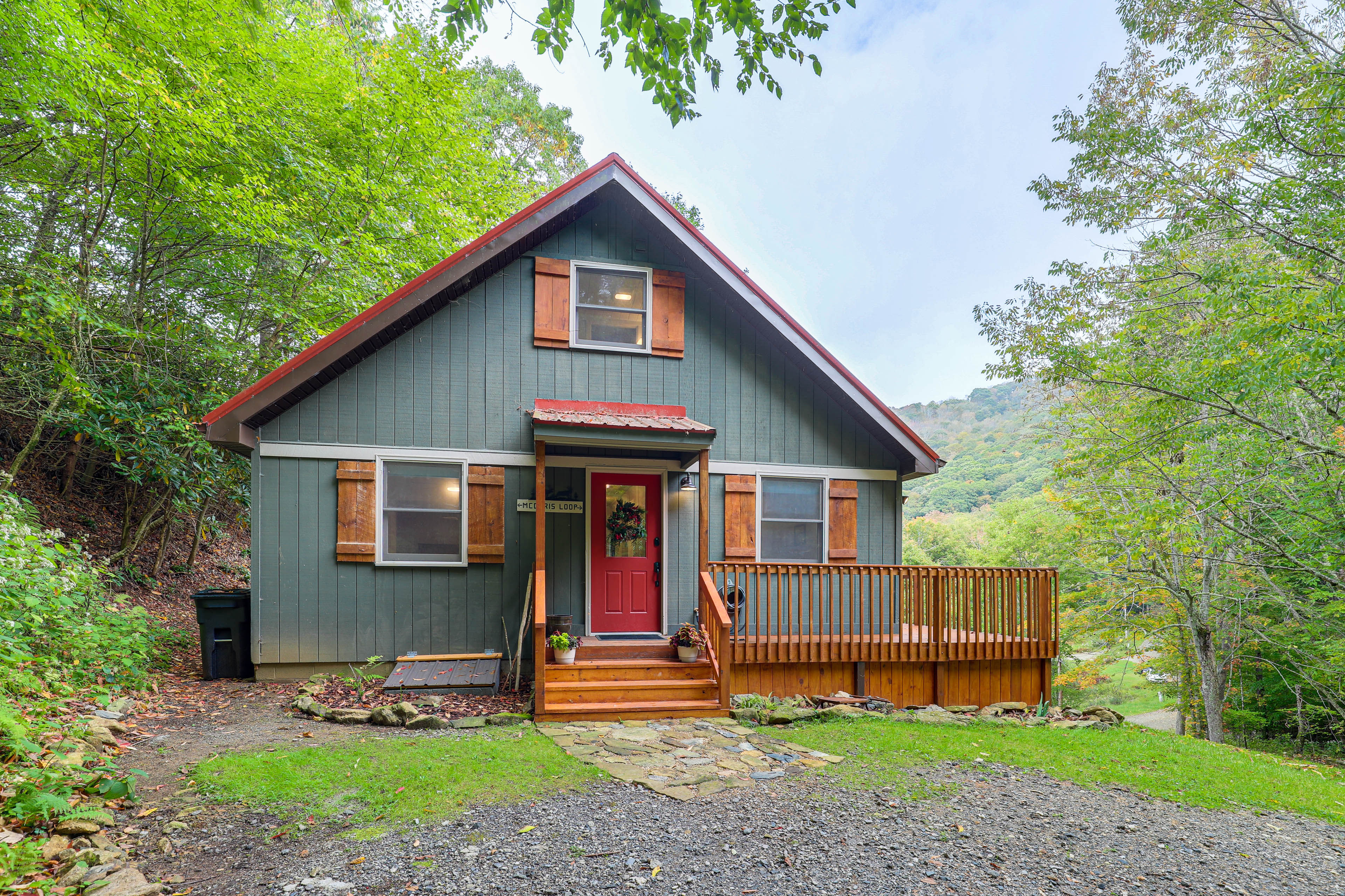 Property Image 2 - Near Skiing: Wolf Laurel Resort Cabin w/ Deck!