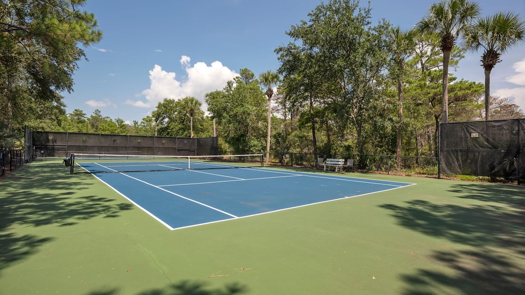 Tennis court.