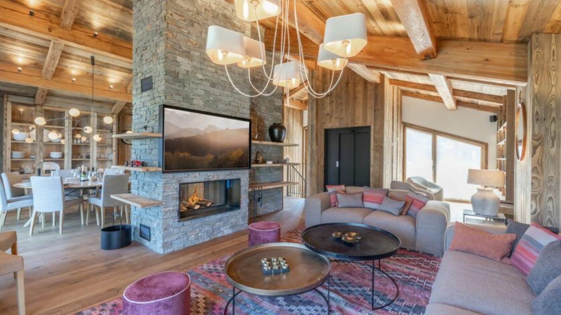 Property Image 1 - Refined Courchevel Chalet Near Village Center