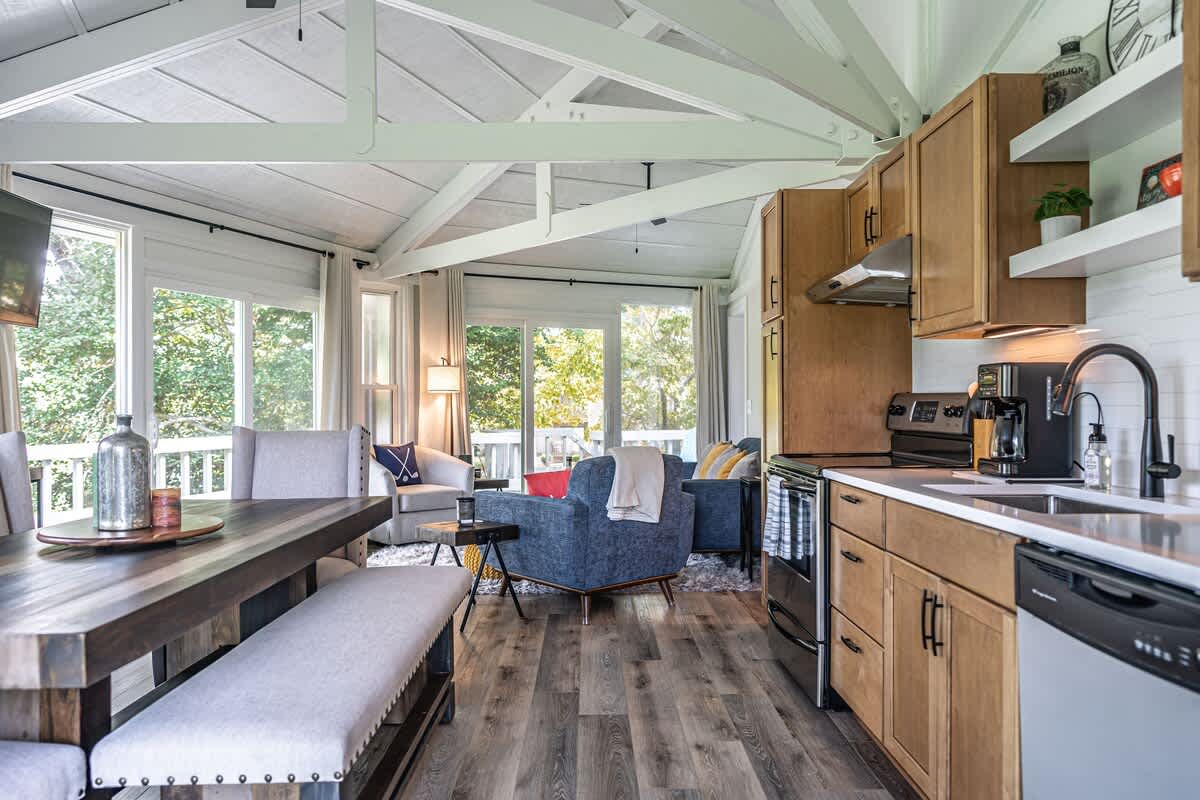 One of a kind treehouse condo