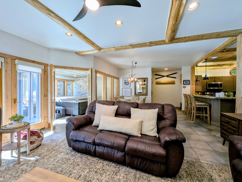 Spacious living space