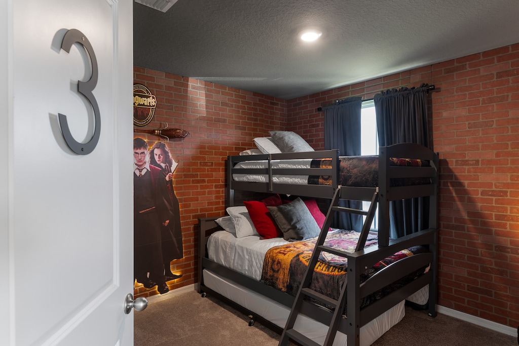 Rest in our high quality beds after a long day at the parks.