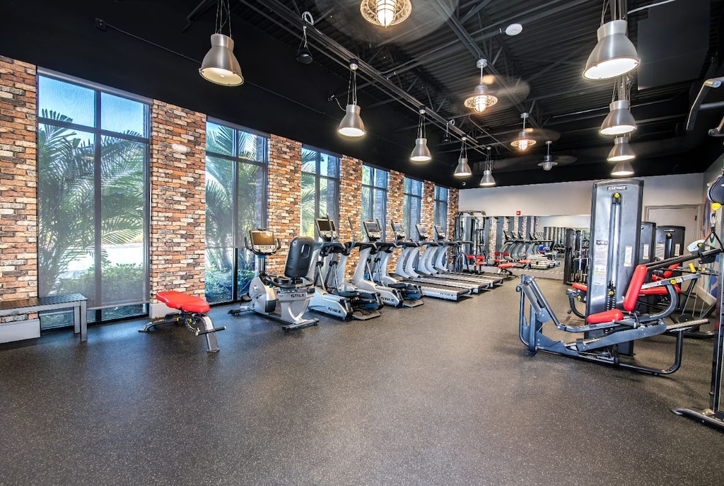 Want to stay active during the holidays? Try out the resort's fitness center.