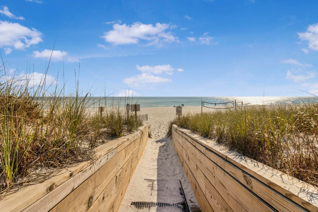 Stick your toes in the sand