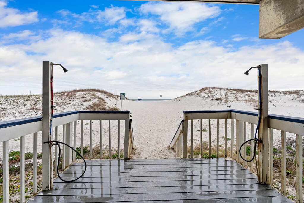 Path to Gulf with Showers