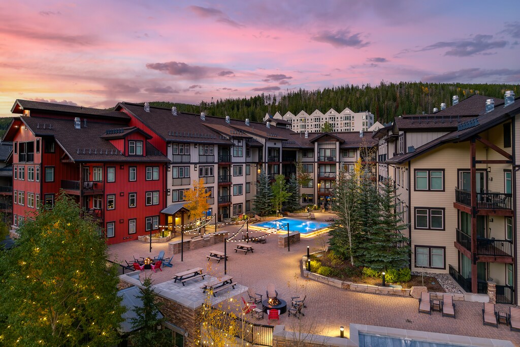 Community Deck Area With Hot Tub and Fire Pit