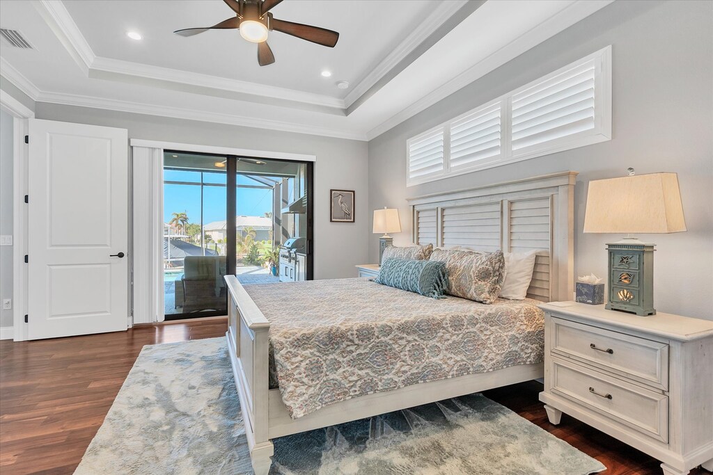 Spacious Primary Bedroom With Patio access