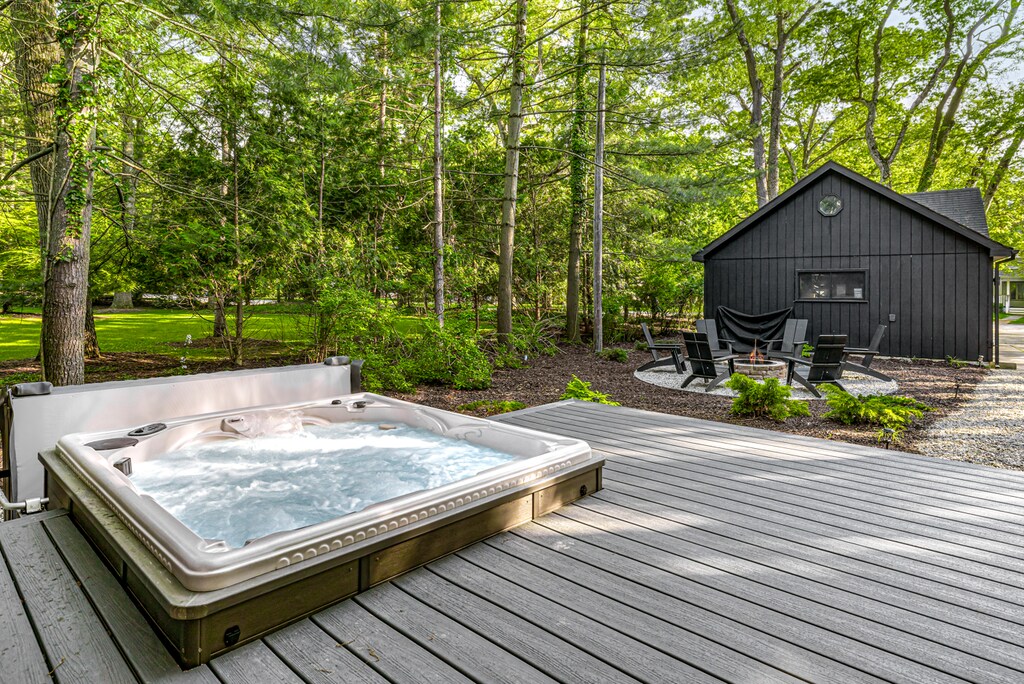 This hot tub oasis is calling your name—relax, recharge, and let the backyard vibes melt the day away.