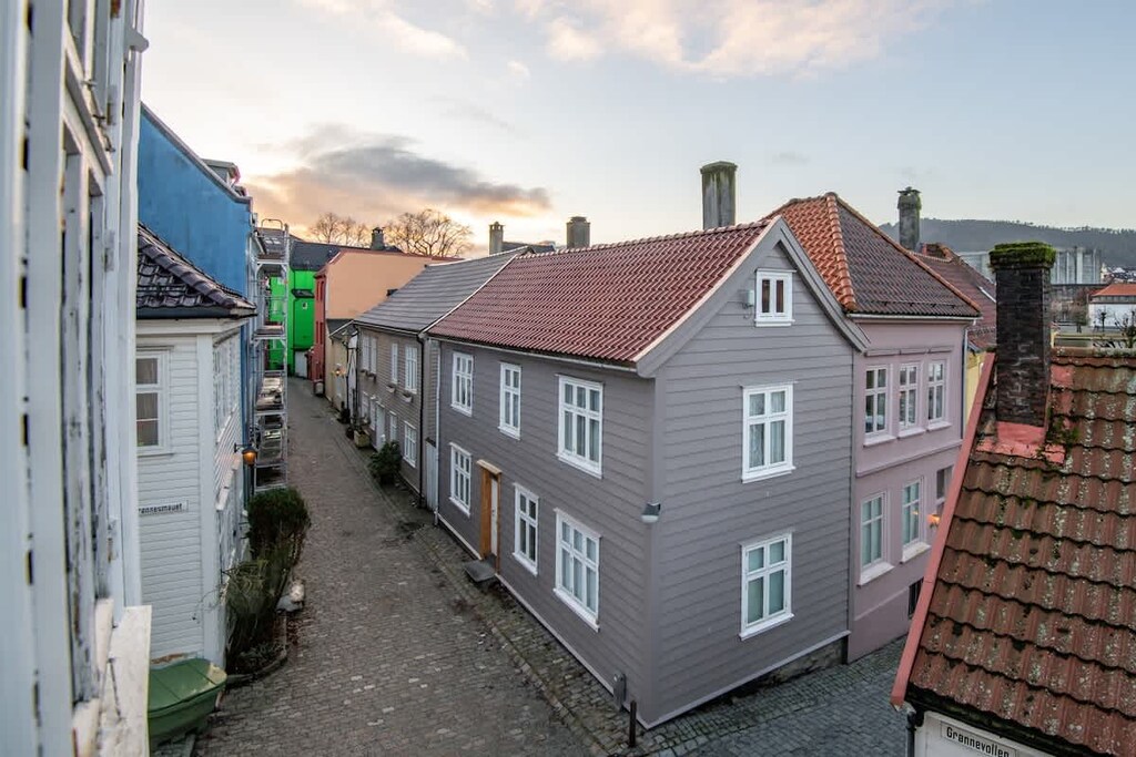 Enjoy the views of the traditional Bergen houses. Just stone's throw away from everything in the city centre!