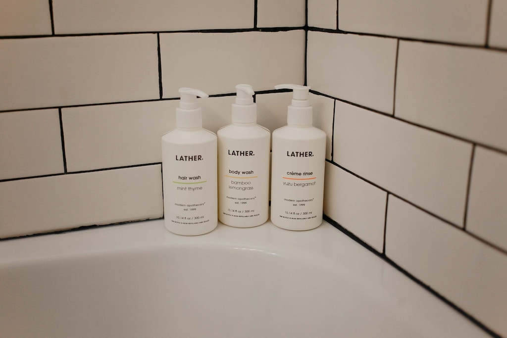 Premium Lather products.  