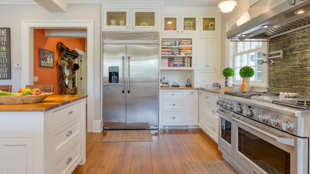 New and updated kitchen appliances.