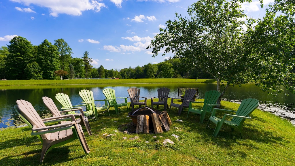 Outdoor retreat perfect for a group.