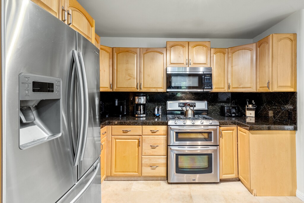 Stainless steel appliances