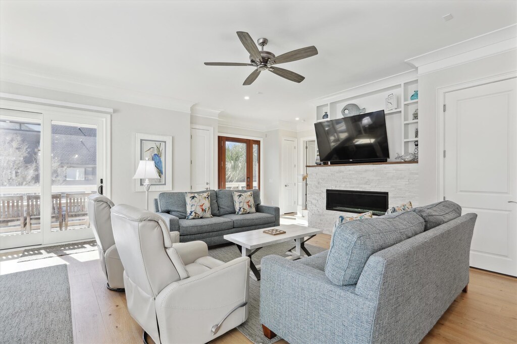 Living Room at 134 Dune Lane