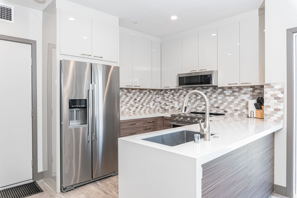 Kitchen comes stocked with dishes, cooking, baking and meal prep gear. All standard large and small appliances included. Guests must provide their own food and condiments.