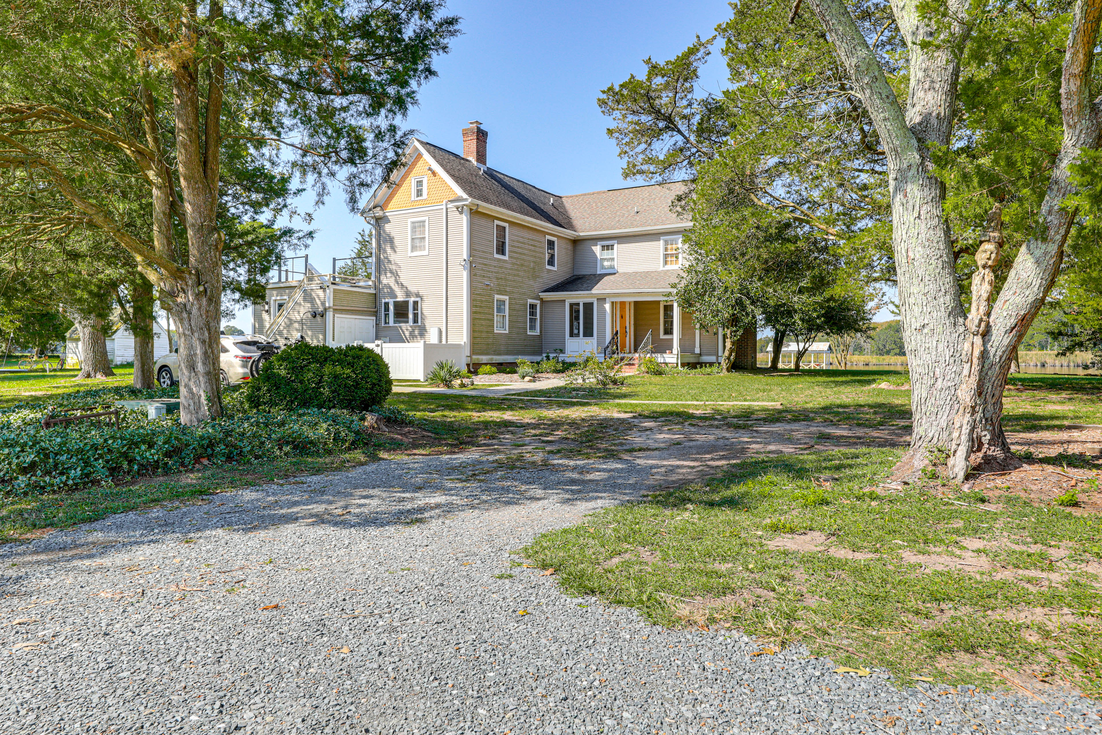 Riverfront Gem w/ Fire Pit in Eden