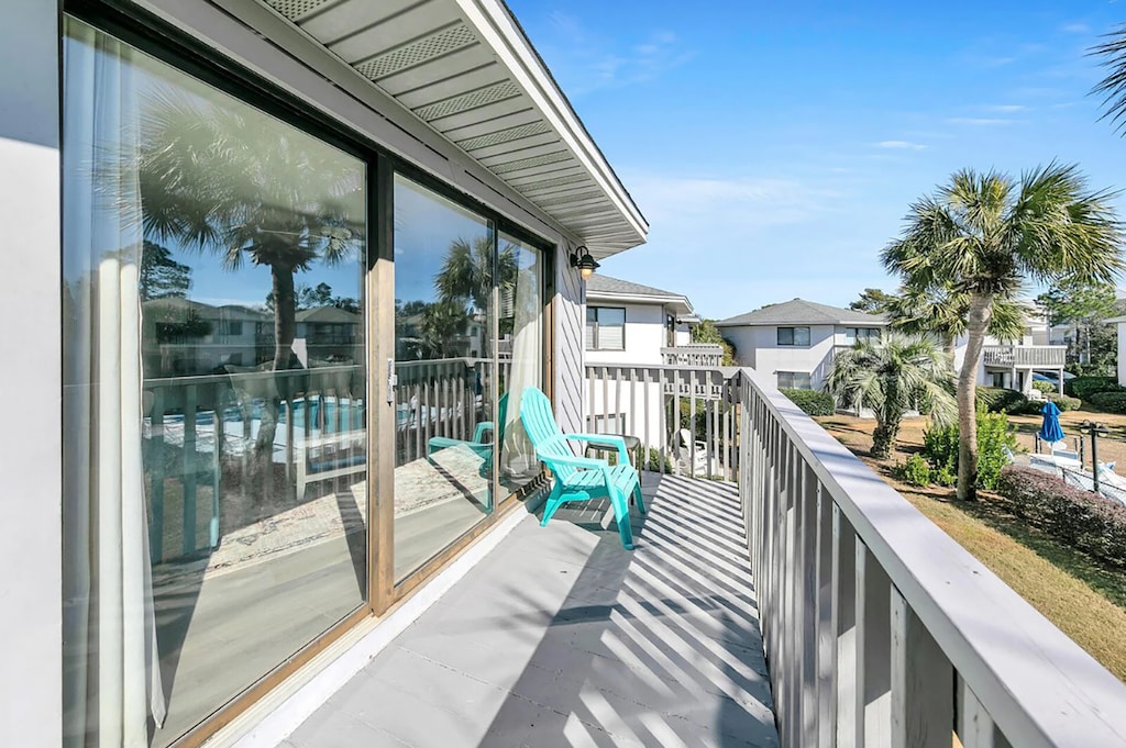 Crystal Village II 16B- Sunlit Shores Balcony
