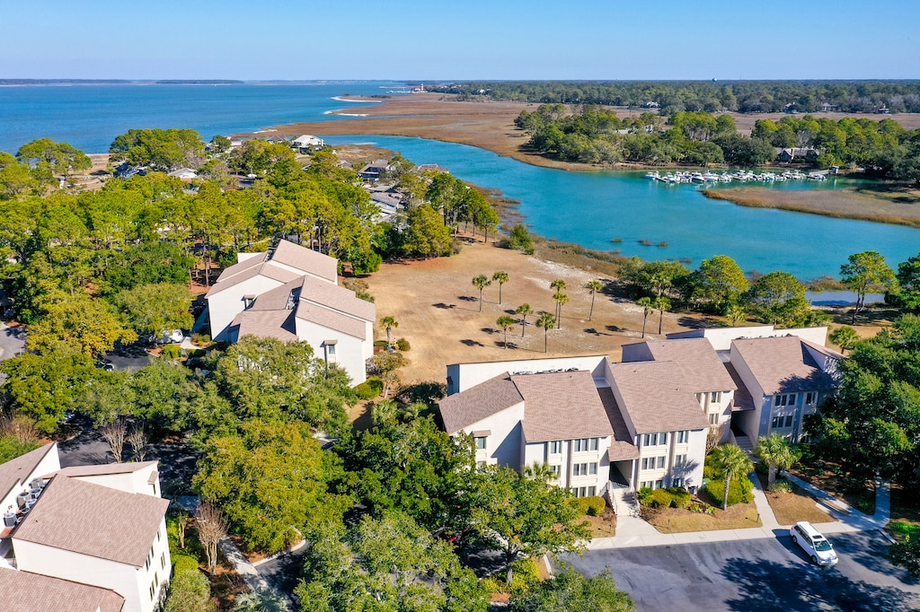 Aerial of Bluff Villas