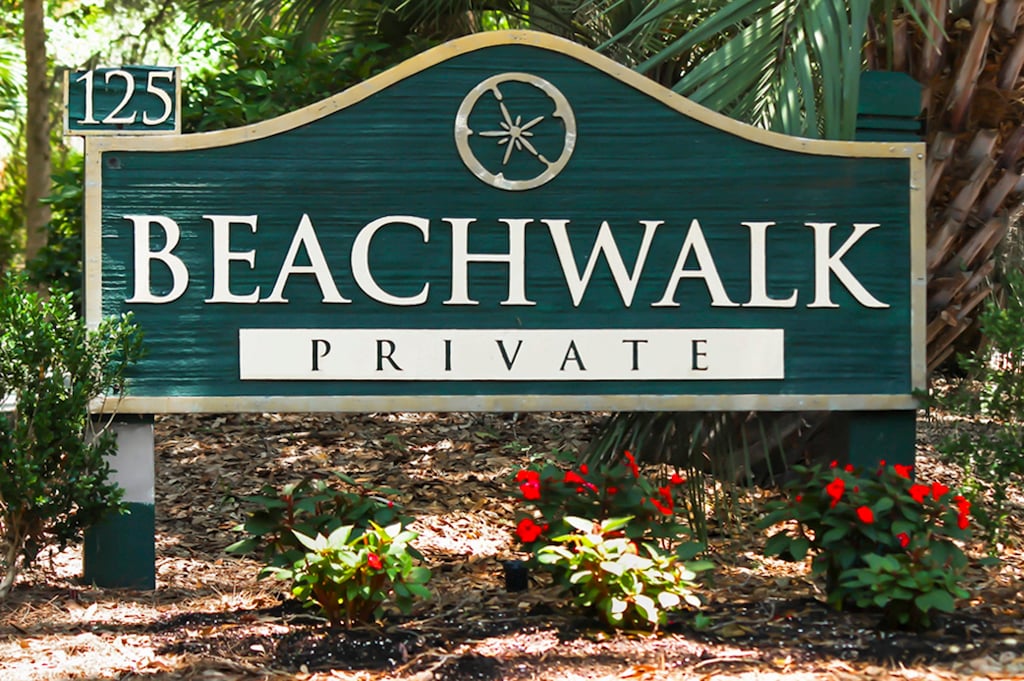 Beachwalk Sign
