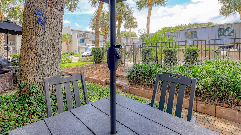 Patio with Grill and Pool Access