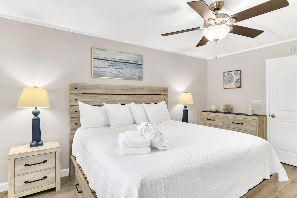 Primary Suite with King Bed and En-Suite Bathroom