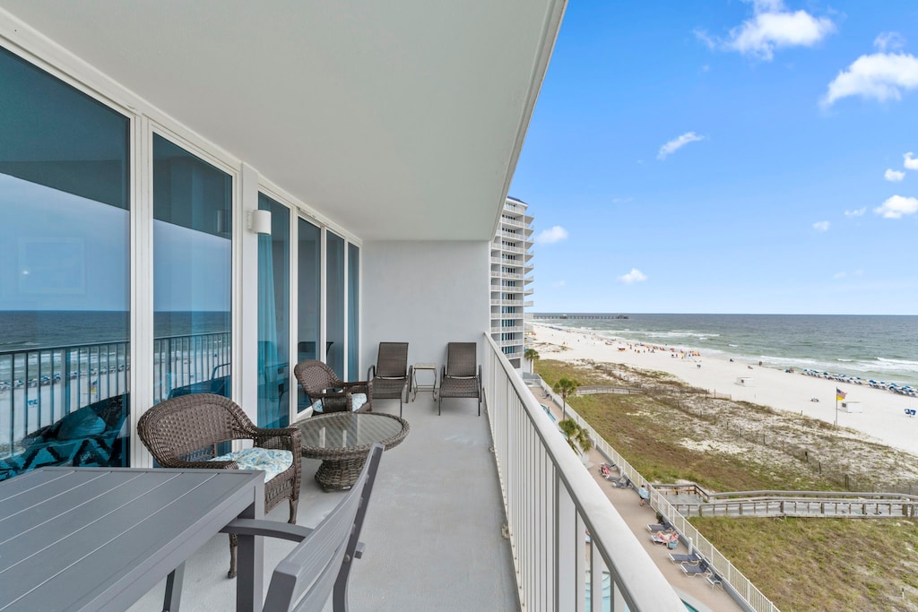 Private Gulf Front Balcony