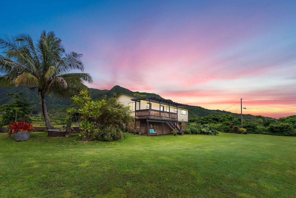 Your island home-away-from-home sits on 5 acres of beauty, offering privacy, peace, and postcard-worthy sunsets.