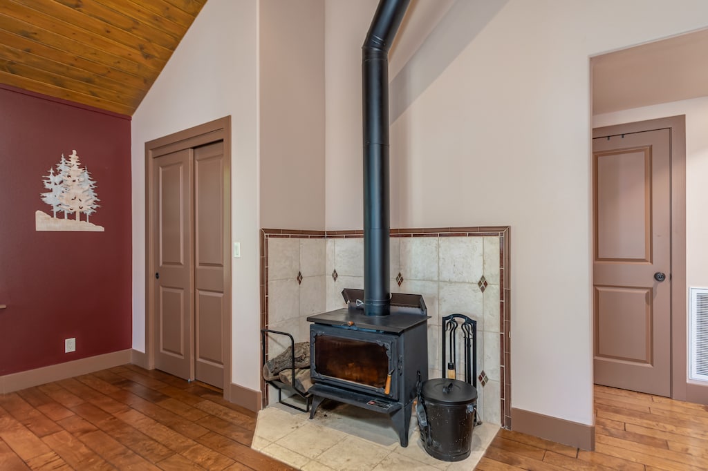 Cozy Wood Burning Stove