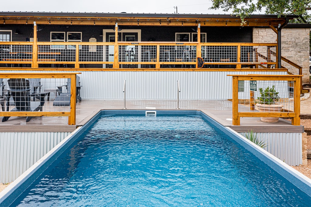 Private Salt Water Pool with a View