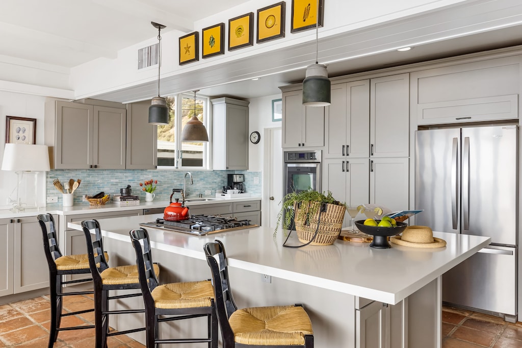 Upgrade your breakfast experience with barstool seating.