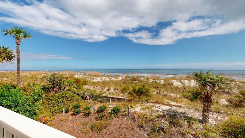 Direct Oceanfront View from Private Deck