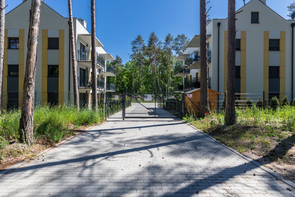The apartment's surroundings. 
