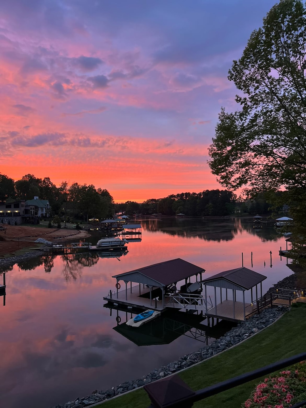 Beautiful Lake Norman waterfront views from lakeside decks!