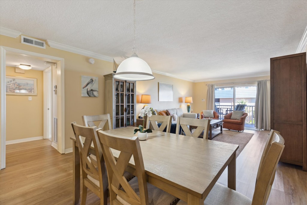 Dining area view adjacent to living room