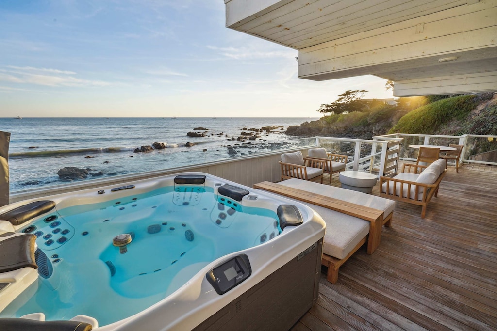 Soak in pure relaxation with endless ocean views.