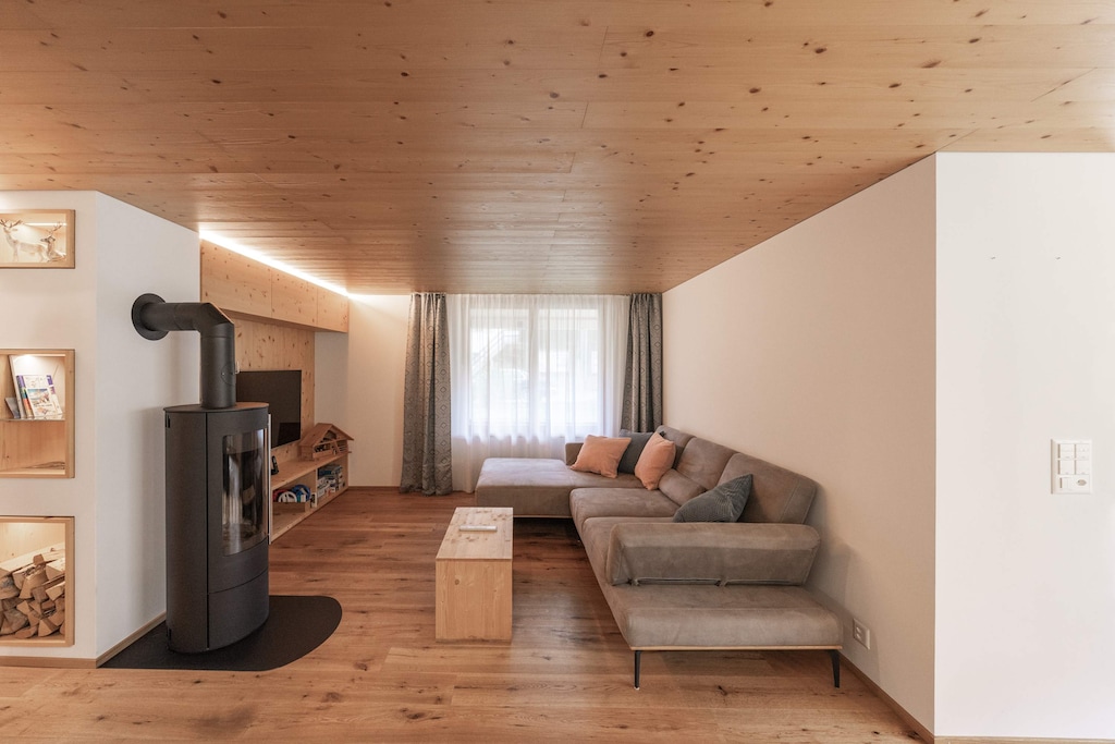 Spacious and modern living room